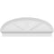 Ekena Millwork Elliptical 3 Spoke Architectural Grade PVC Combination Pediment, 50"W x 19-3/8"H x 2-3/4"P PEDPC050X195ELL03 - alternate 6
